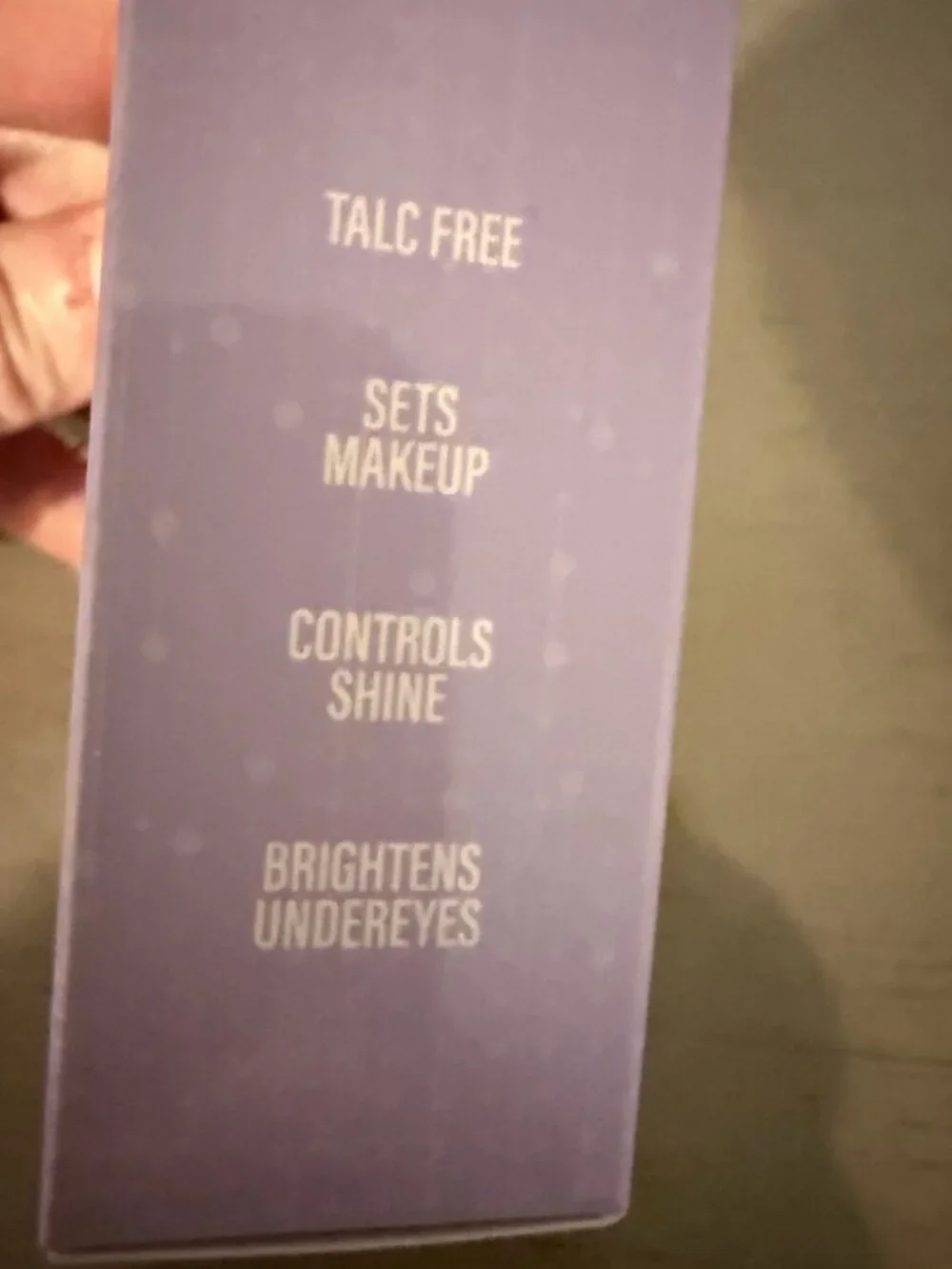 Formula Z Cyber Blur Setting Powder Lavender Full Size NIB Vegan Makeup Blurring